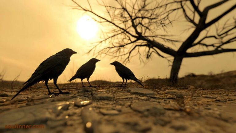 What Do 3 Black Birds Symbolize: Meaning, Interpretation, And Significance