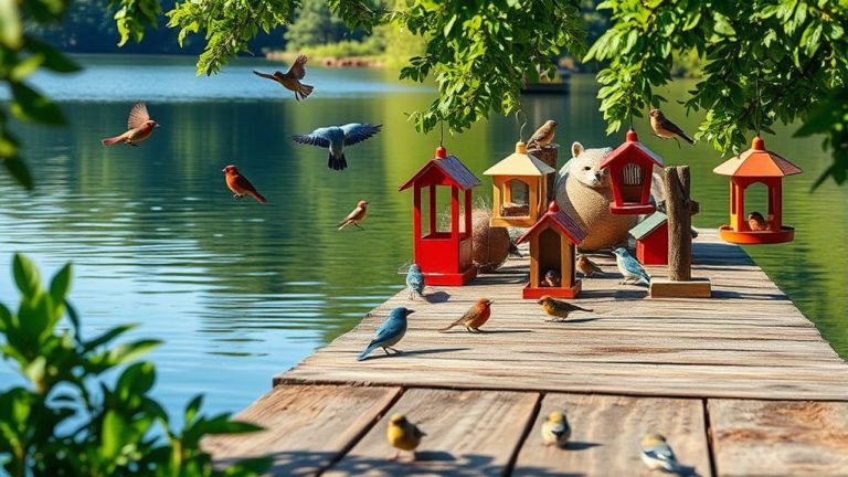 top bird feeder docks