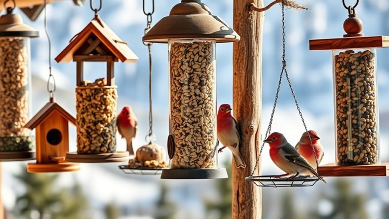top bird feeders for rosy finches