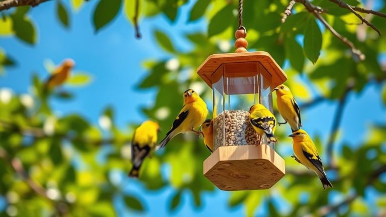 top feeders for goldfinches