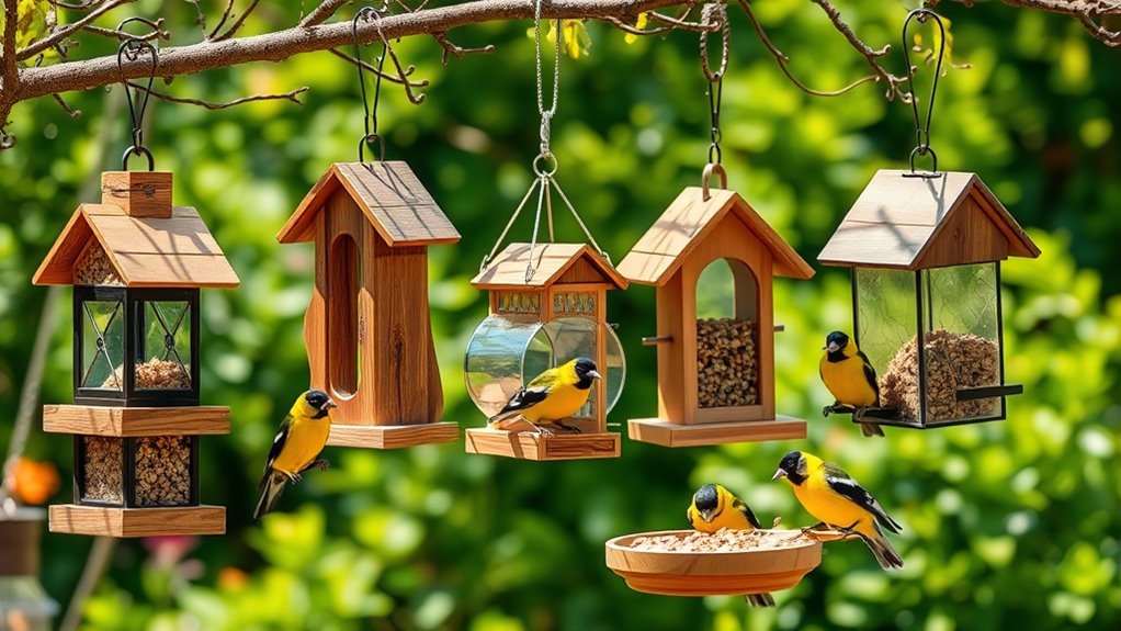 top grosbeak bird feeders