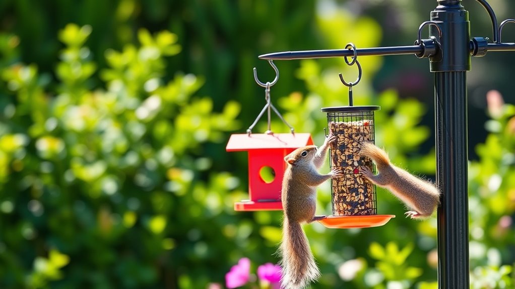 top squirrel proof bird feeders