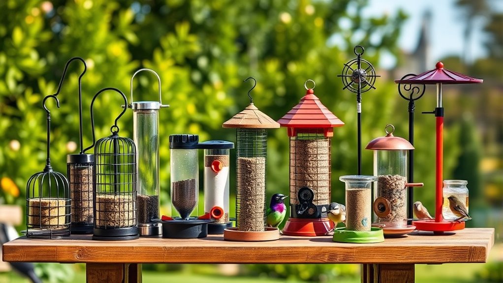 top squirrel proof feeders