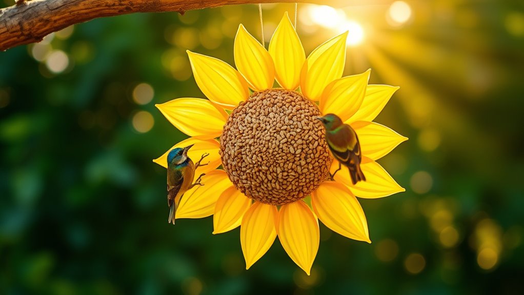 top sunflower bird feeders