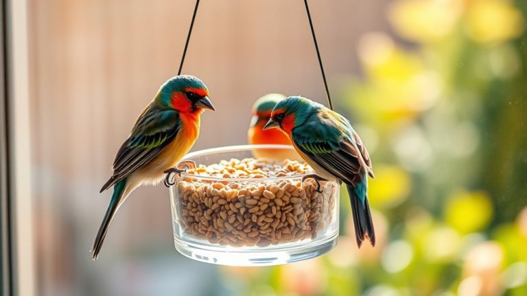 top transparent bird feeders