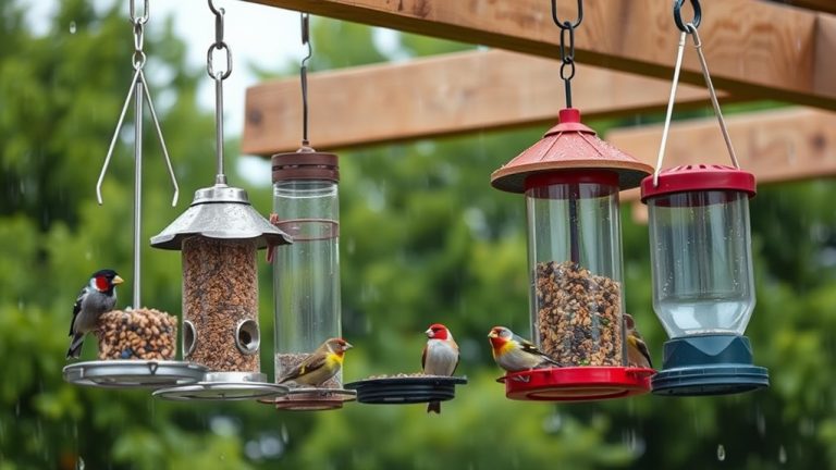top wet weather bird feeders